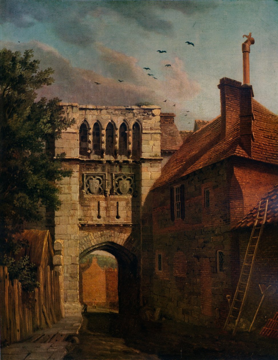 West Gate, Winchester, 1779 od Michael Angelo Rooker