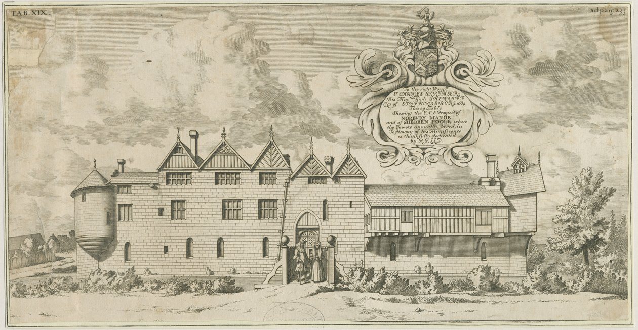 Norbury Manor: rytina od Michael Burghers