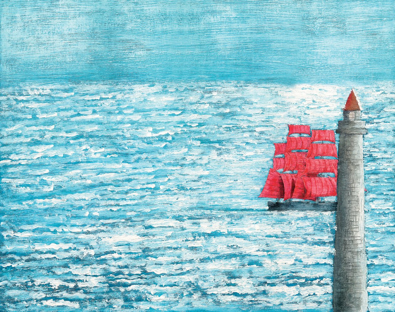 Scarlet Sails podle románu Alexandra Grina od Michael Bychkov