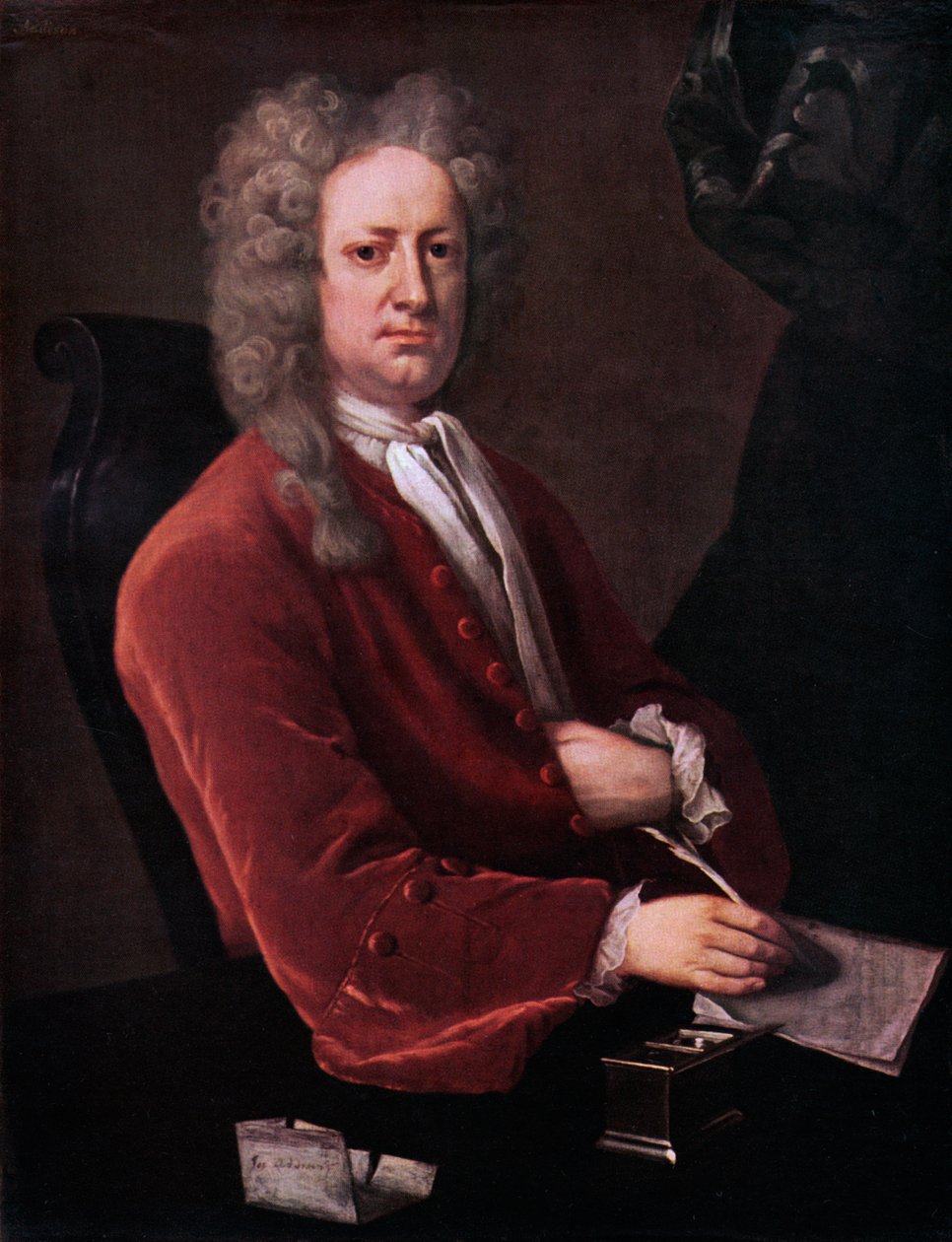 Joseph Addison - portrét od Michael Dahl