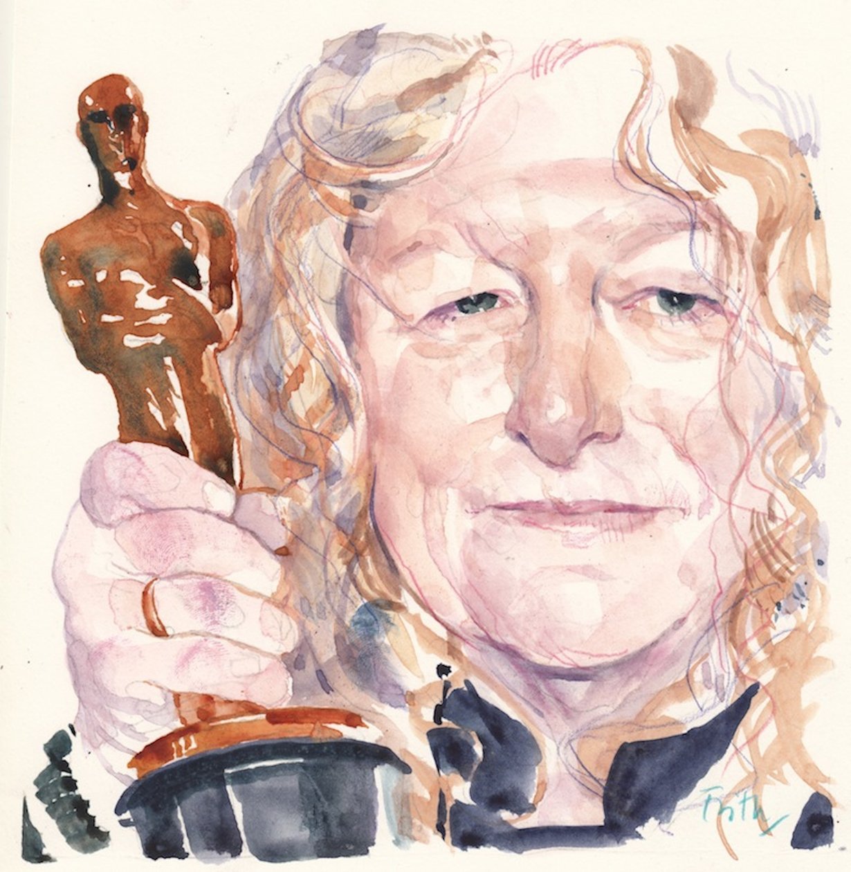 Jenny Beavan (akvarel) od Michael Frith