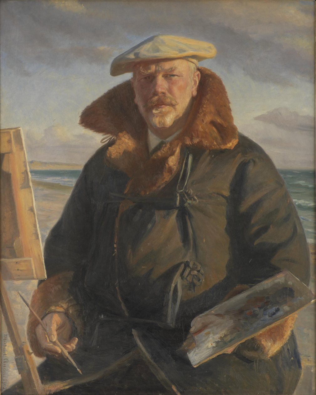 Autoportrét od Michael Peter Ancher