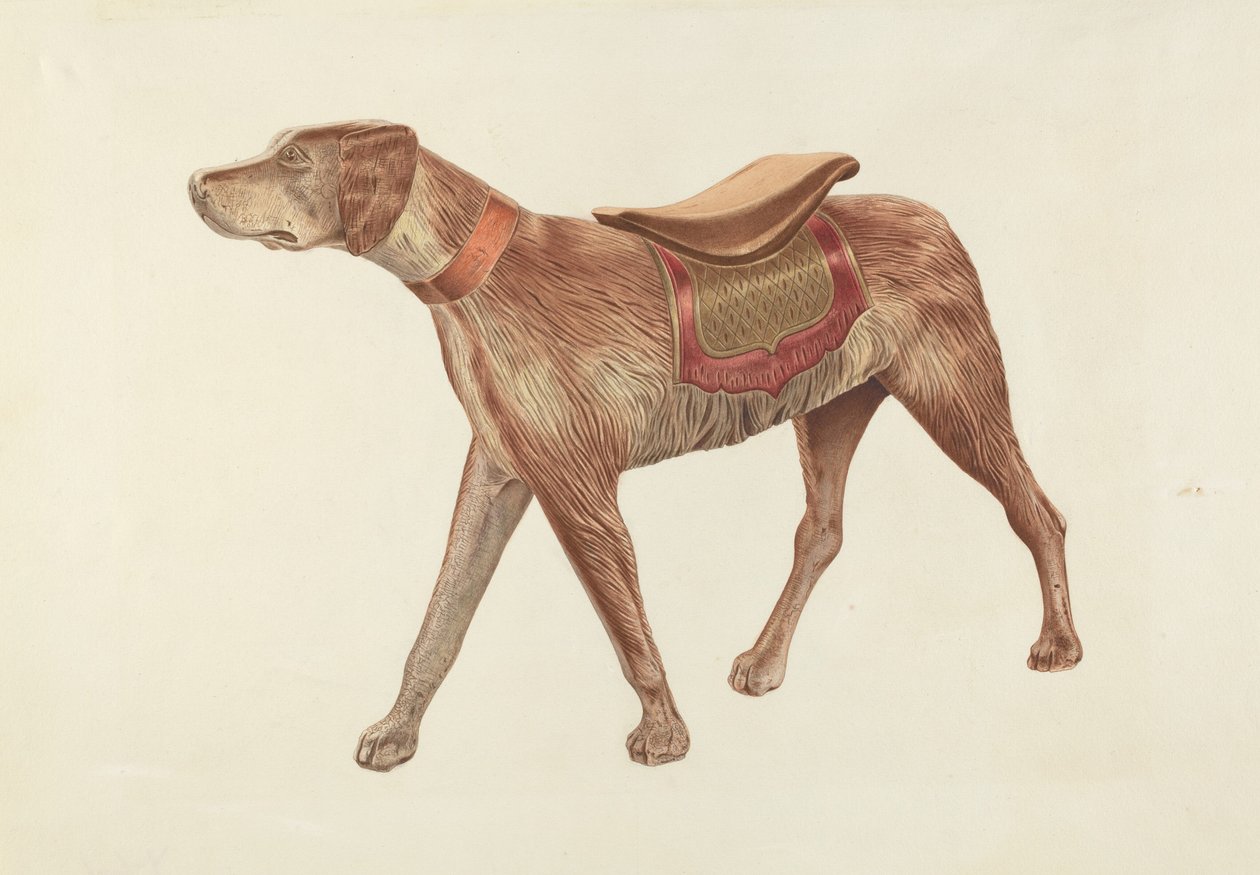 Kolotočový pes, c. 1938. od Michael Riccitelli