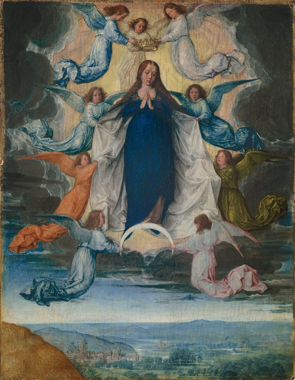 Nanebevzetí Panny Marie, c. 1500. od Michael Sittow