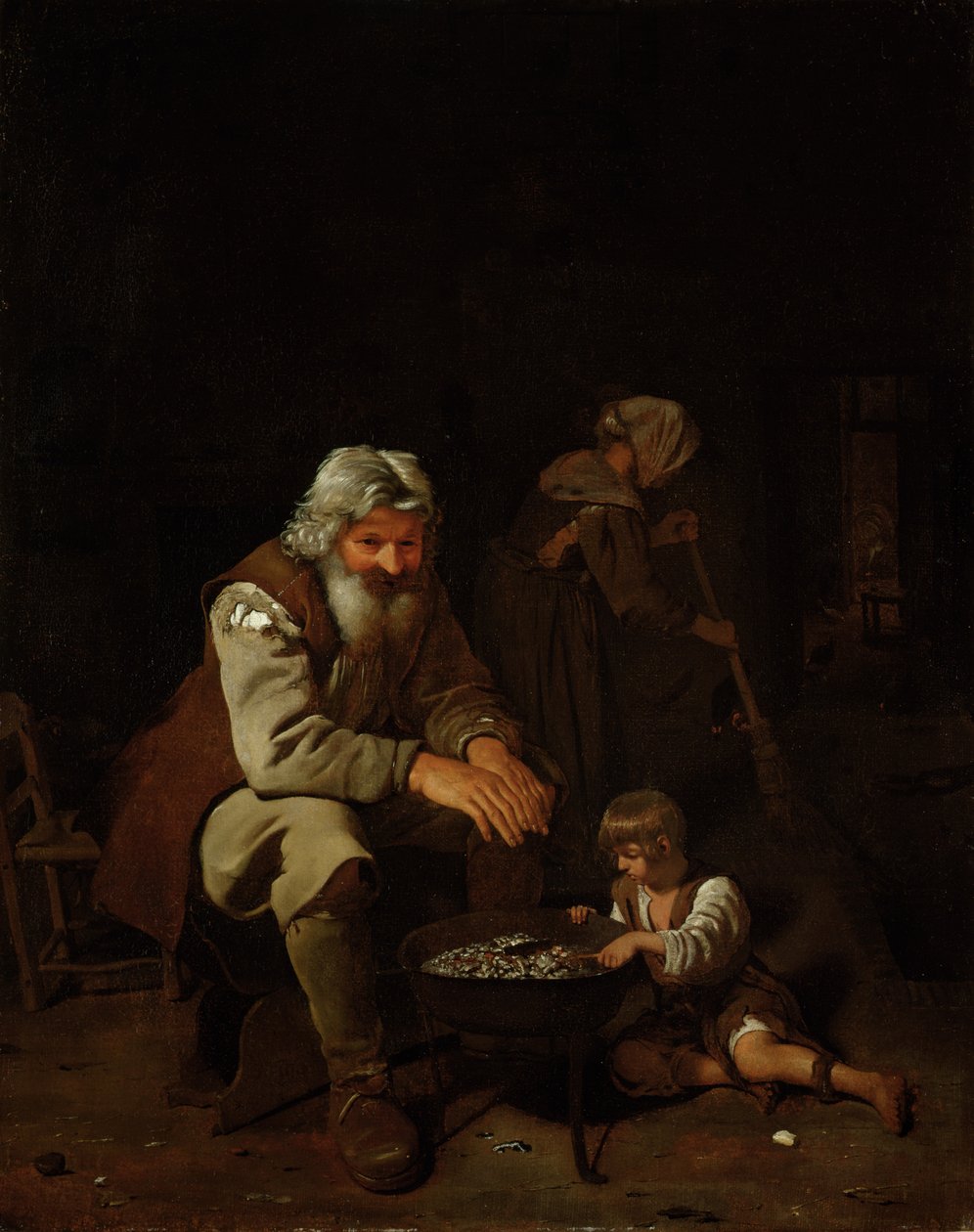 Alegorie zimy od Michael Sweerts