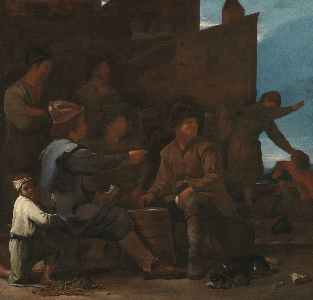 Hráči karet od Michael Sweerts