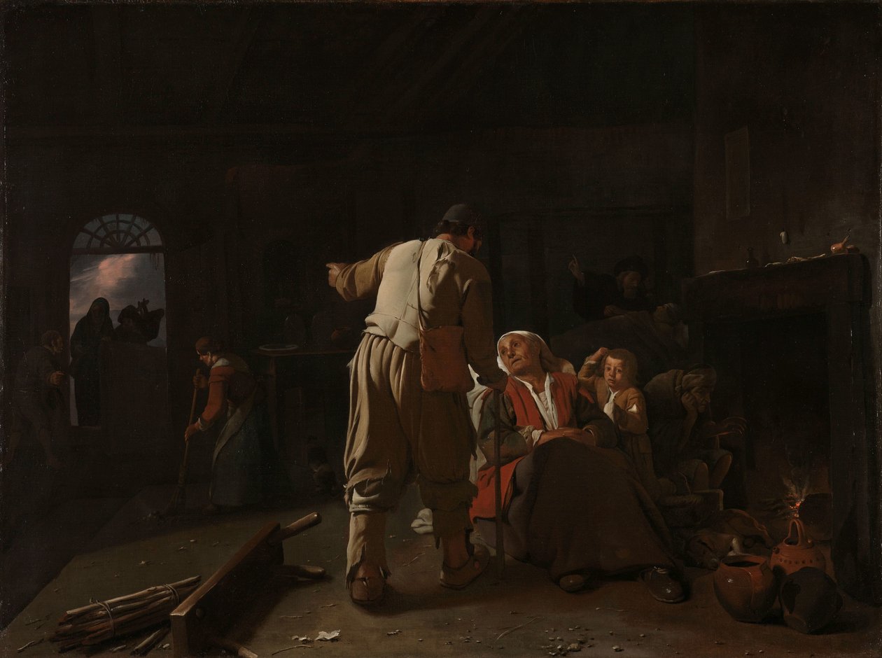 Návštěva nemocných Návštěva nemocných od Michael Sweerts