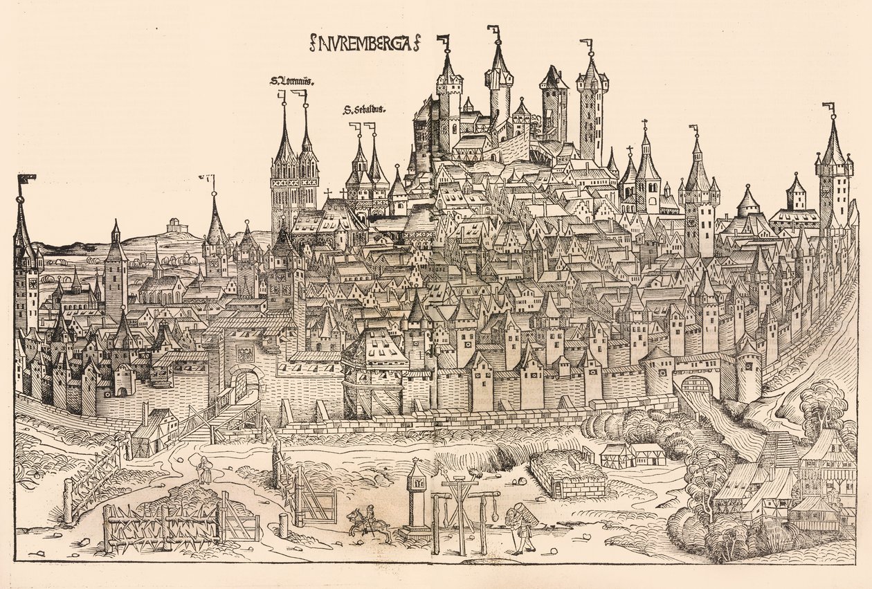 Norimberk, 1493. od Michael Wolgemut