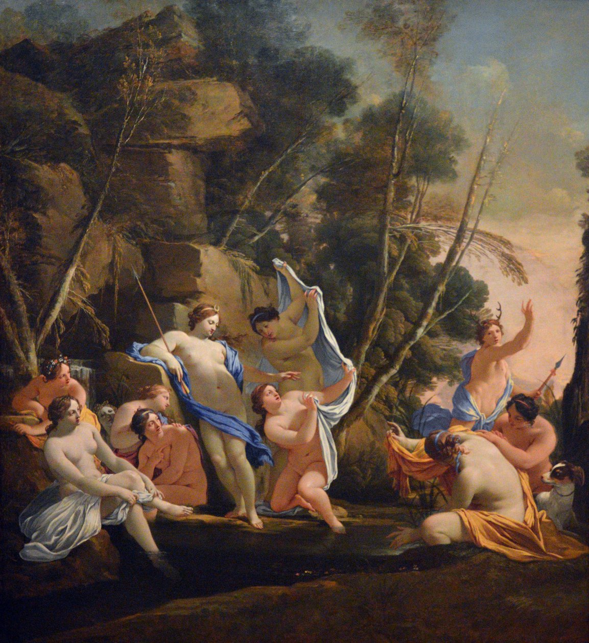 Diana a Actaeon od Michel Dorigny