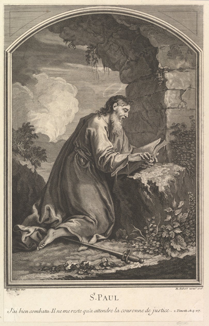 Svatý Pavel, 1726. od Michel Aubert