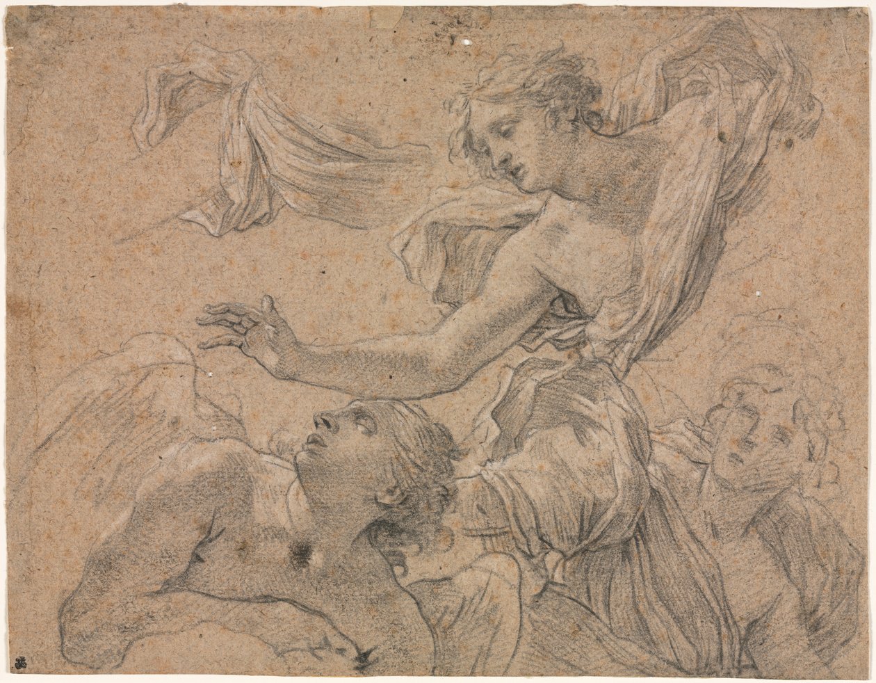 Studie andělů (recto) od Michel Dorigny
