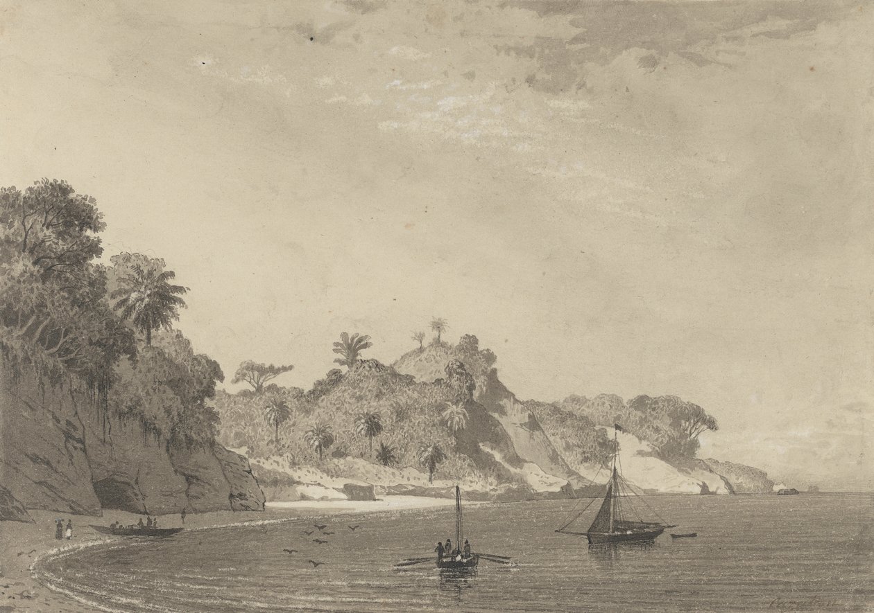 Cedars Bay od Michel Jean Cazabon