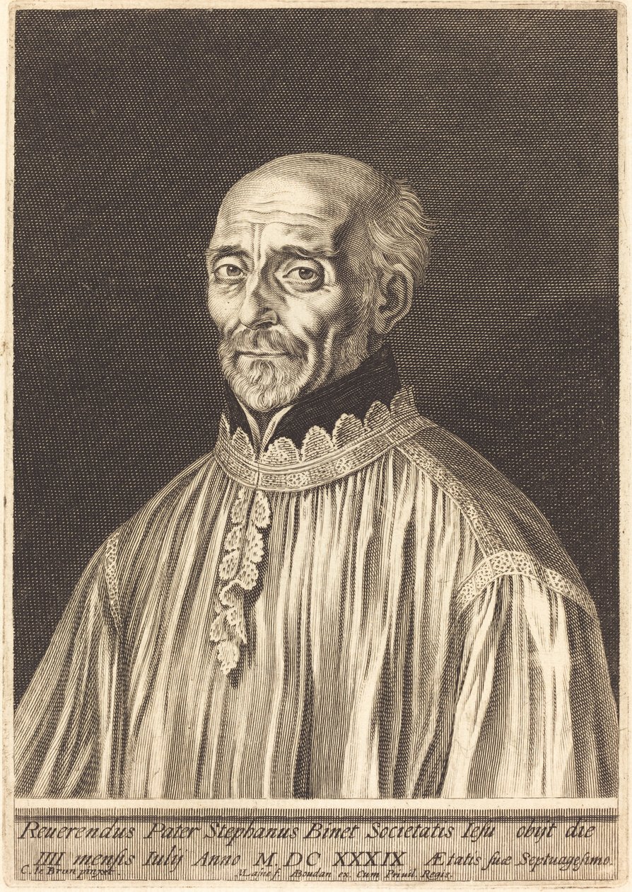 Etienne Binet od Michel Lasne after Charles Le Brun