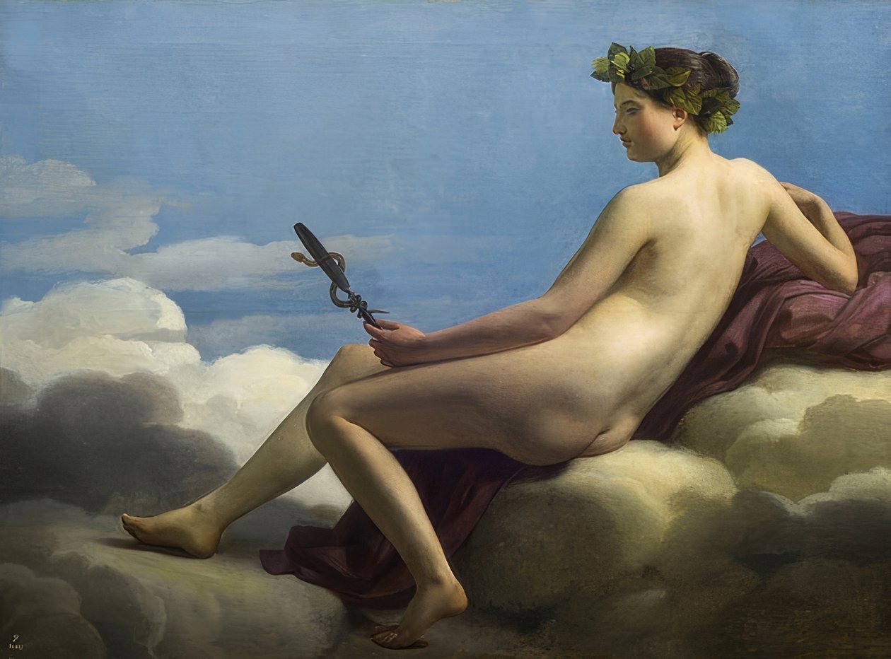 Alegorie moudrosti. 1823 od Michel Martin Drolling