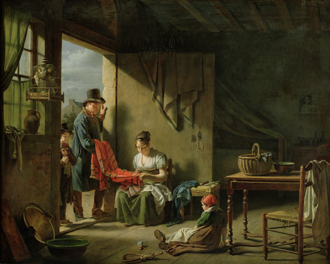Pedlar, 1812 od Michel Martin Drolling