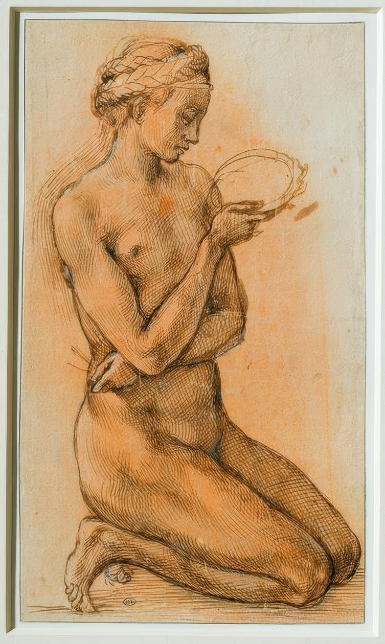 Máří Magdaléna uvažující o trnové koruně od Michelangelo Buonarroti