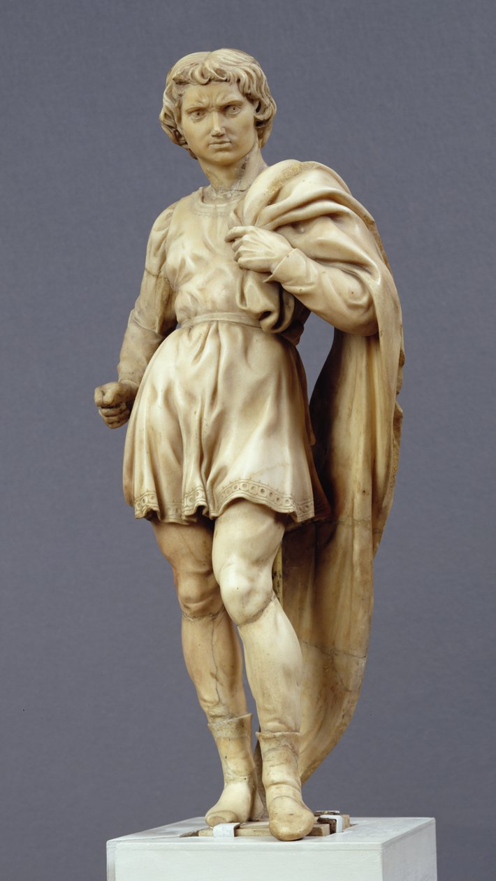 Saint Proculus, z Arca di San Domenico, 1495 (mramor) od Michelangelo Buonarroti