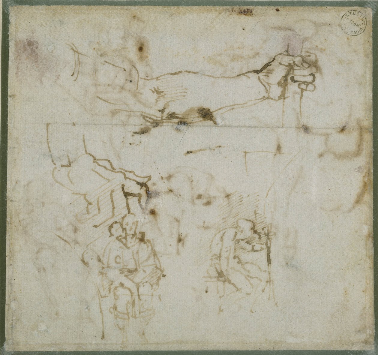 Study of an Arm, c.1511 od Michelangelo Buonarroti