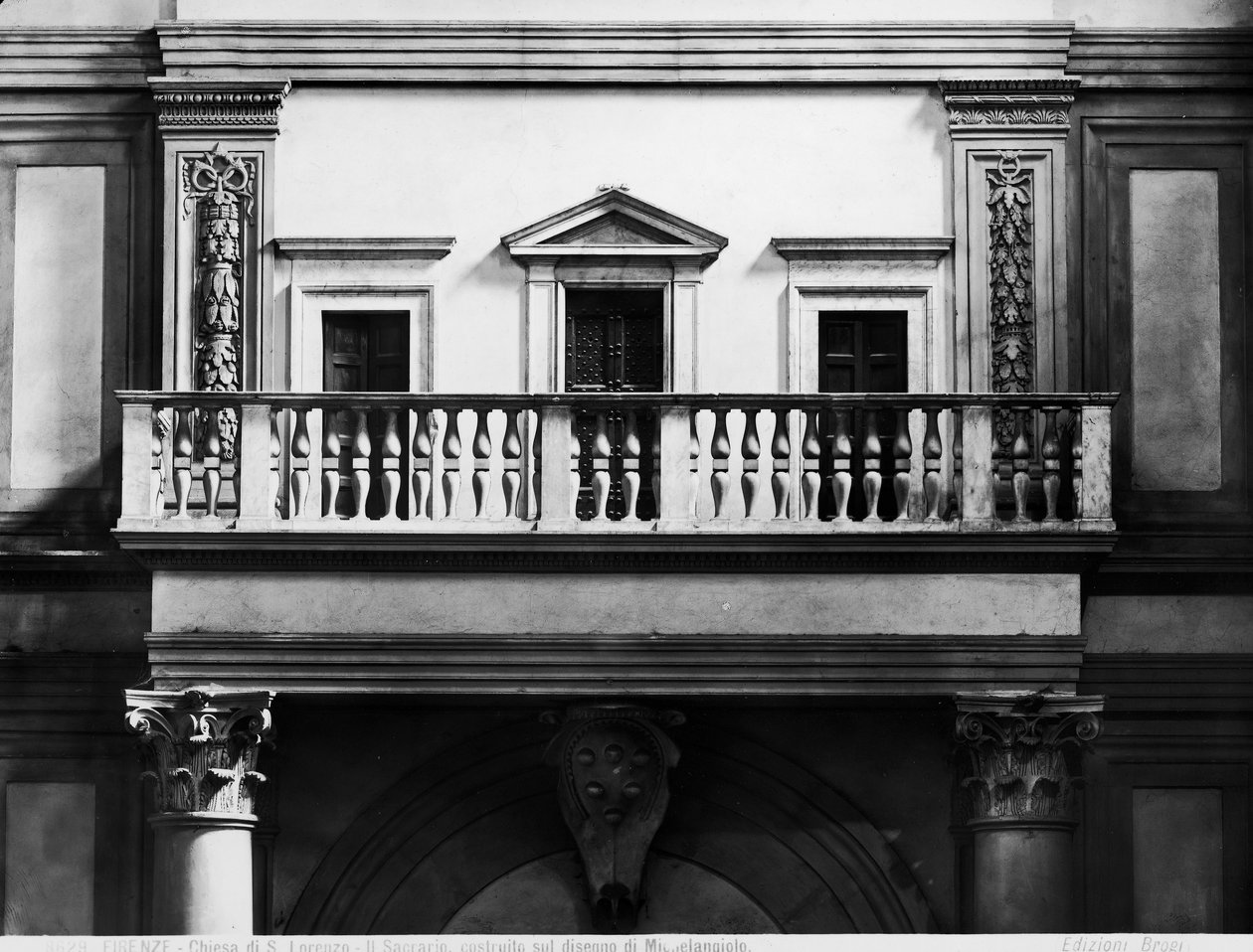 Tribuna relikviářů od Michelangelo Buonarroti