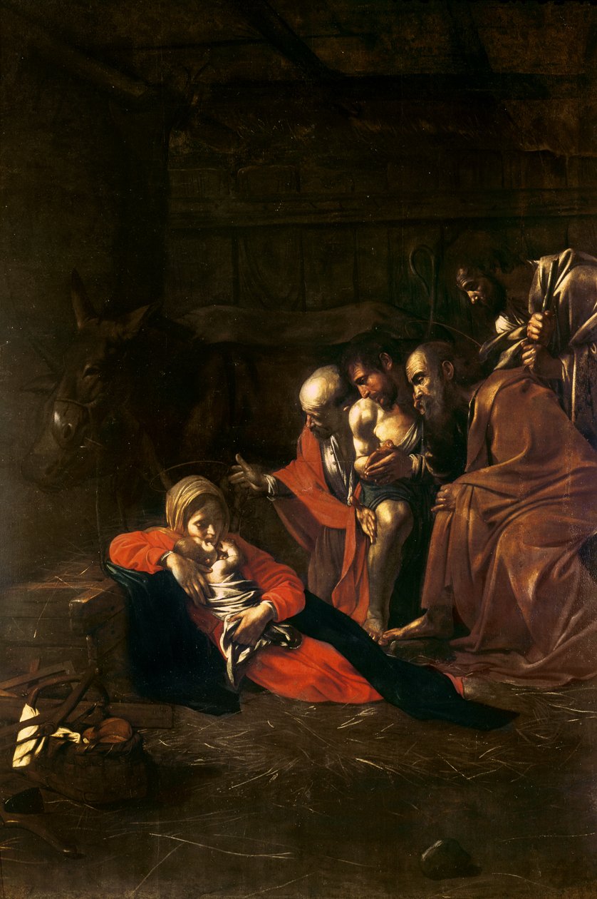 Klanění pastýřů od Michelangelo Merisi Caravaggio