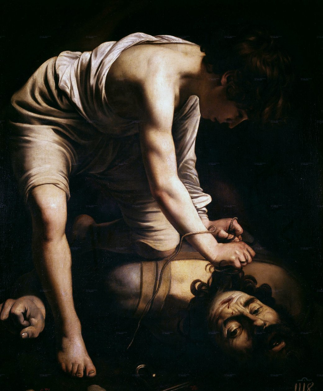 David a Goliáš od Michelangelo Merisi Caravaggio
