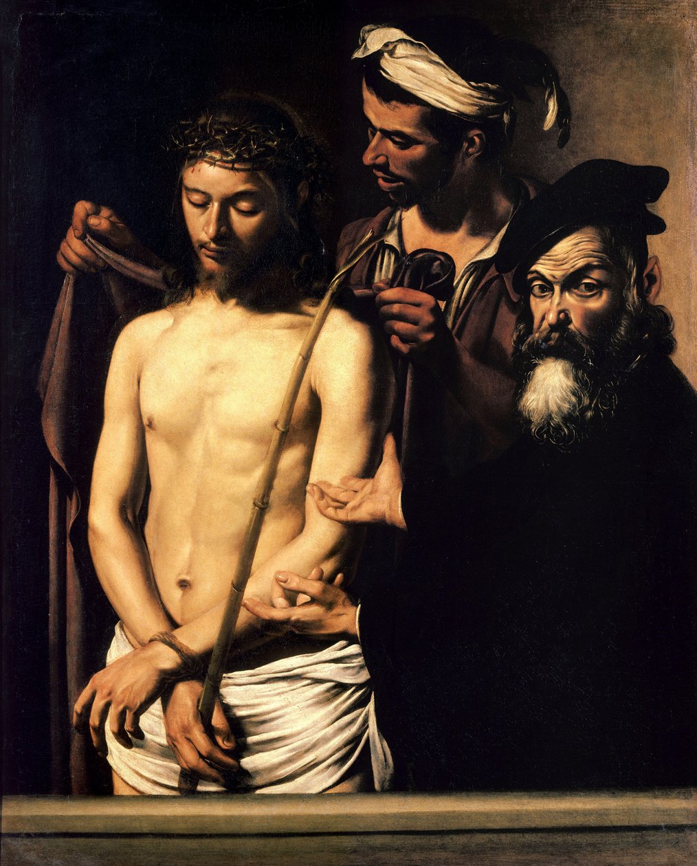 Hle, muž od Michelangelo Merisi Caravaggio