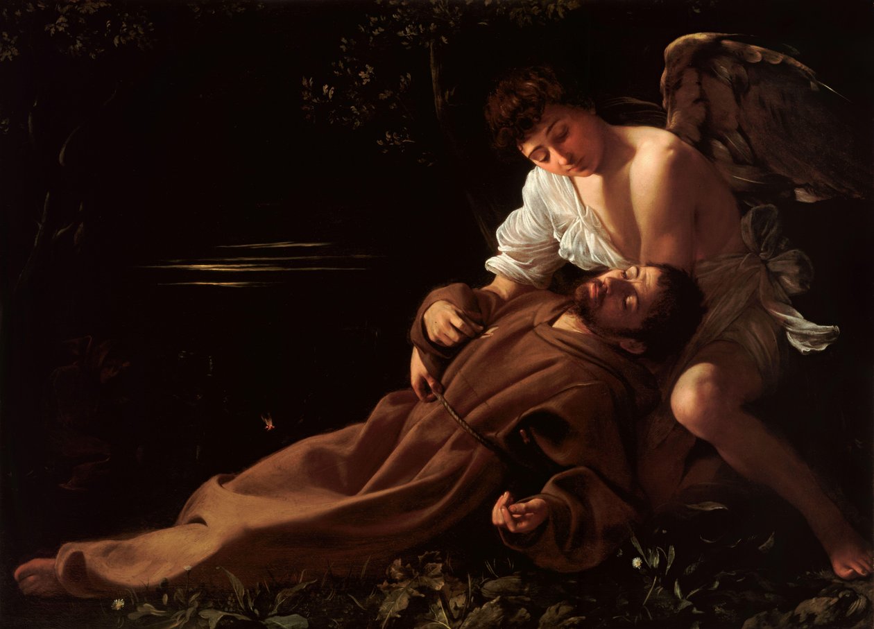 Františka z Assisi v extázi od Michelangelo Merisi Caravaggio
