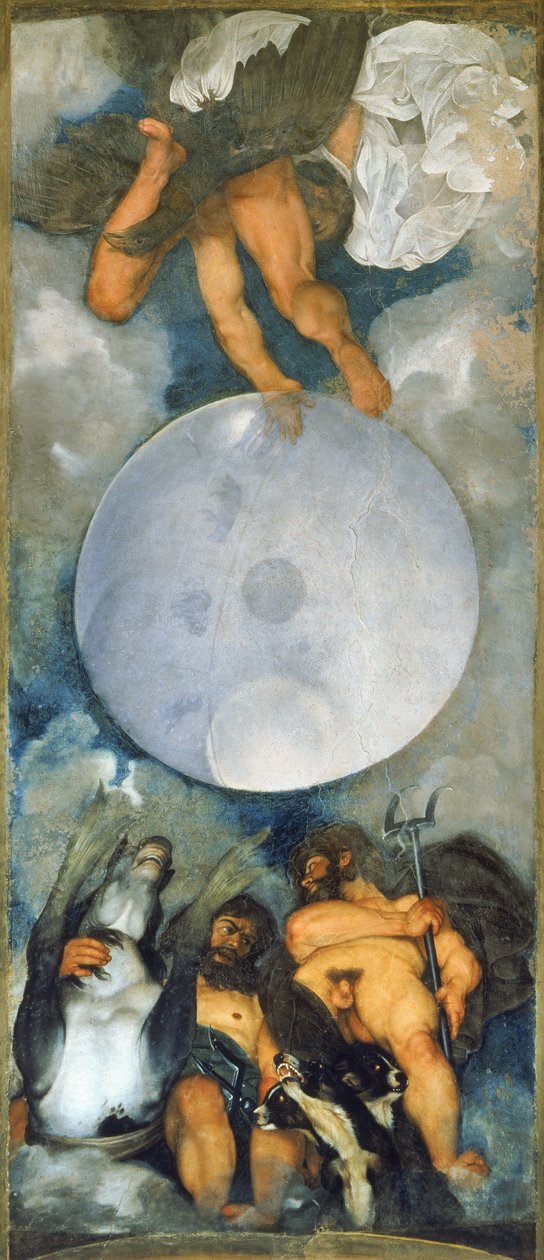 Jupiter, Neptun a Pluto od Michelangelo Merisi Caravaggio