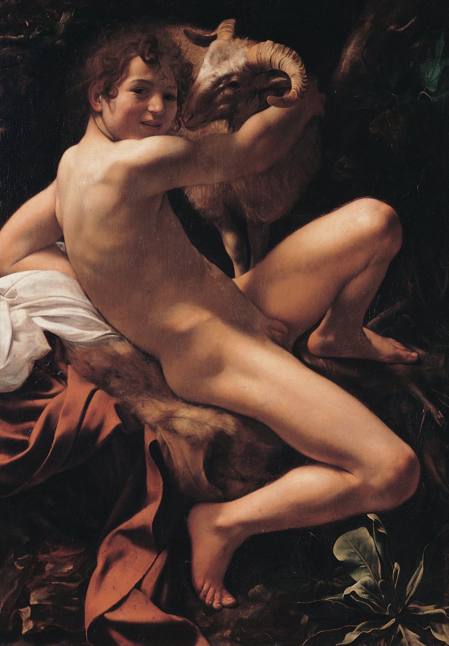 Svatý Jan Křtitel od Michelangelo Merisi Caravaggio