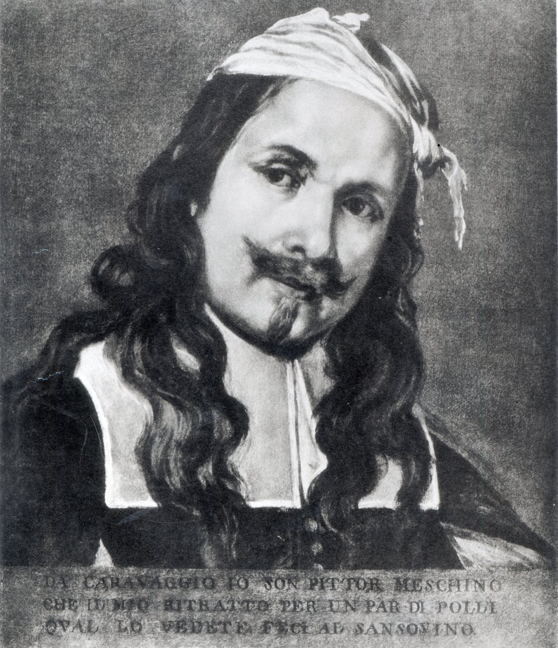 Autoportrét od Michelangelo Merisi Caravaggio