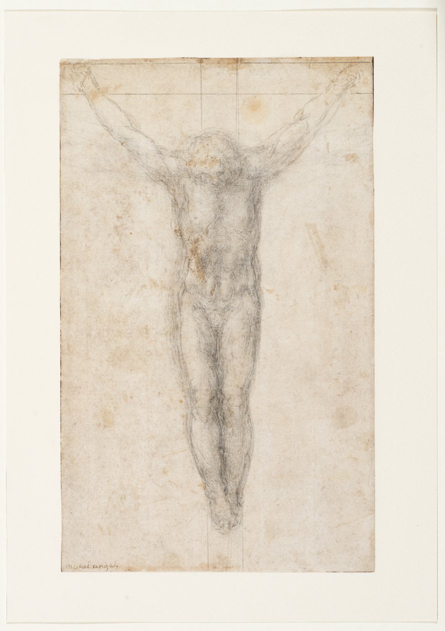 Kristus na kříži od Michelangelo Buonarroti