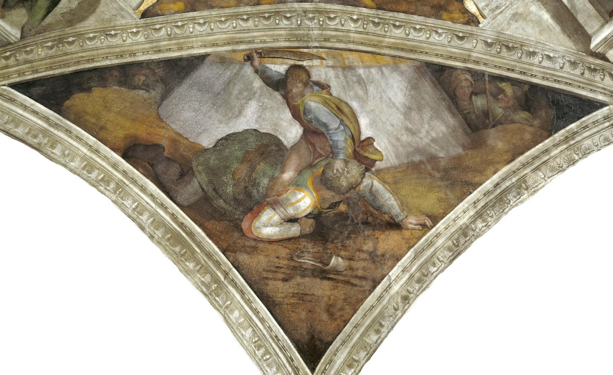 David a Goliáš od Michelangelo Buonarroti