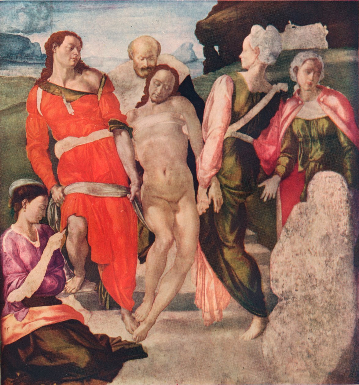 The Entombment, c1500, 1911 od Michelangelo Buonarroti