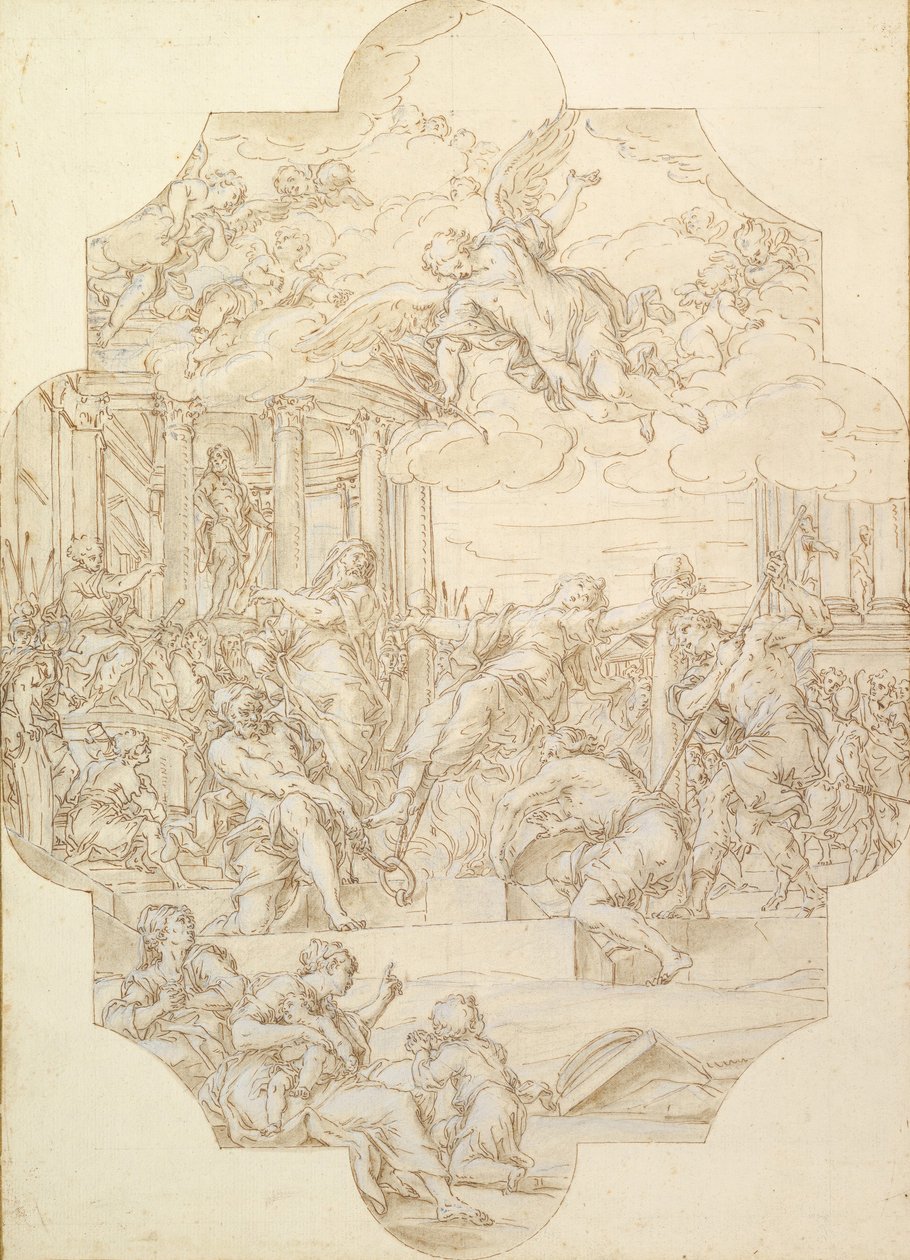 Umučení svaté Anastasie, 1721. od Michelangelo Cerruti