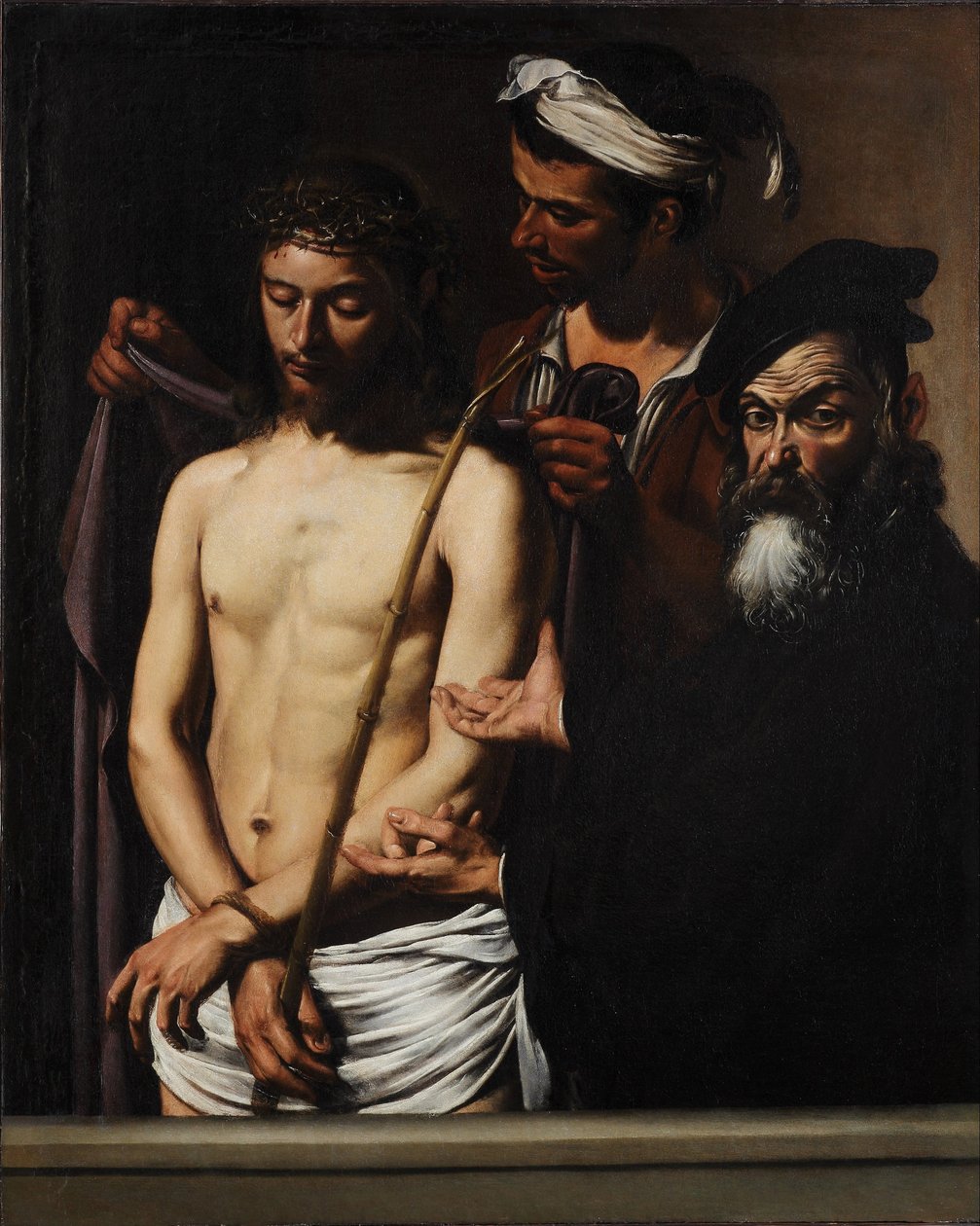 Hle, muž, c. 1605 od Michelangelo Merisi Caravaggio