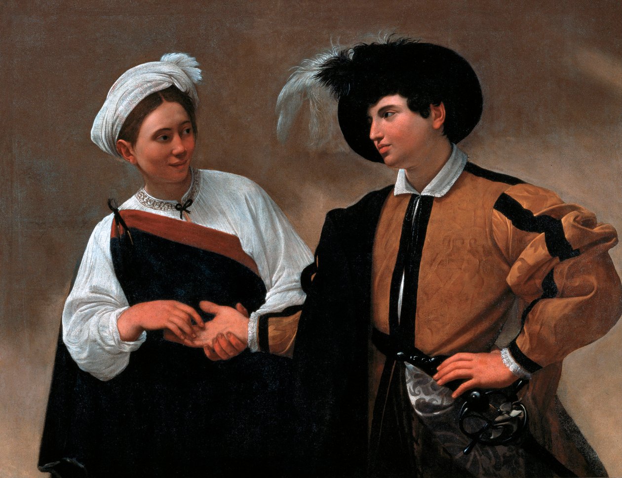 Hodně štěstí, 1595 od Michelangelo Merisi Caravaggio