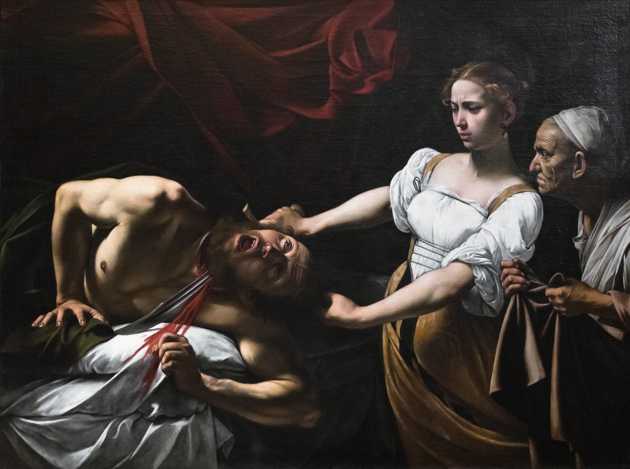 Judith a Holofernes od Michelangelo Merisi da Caravaggio
