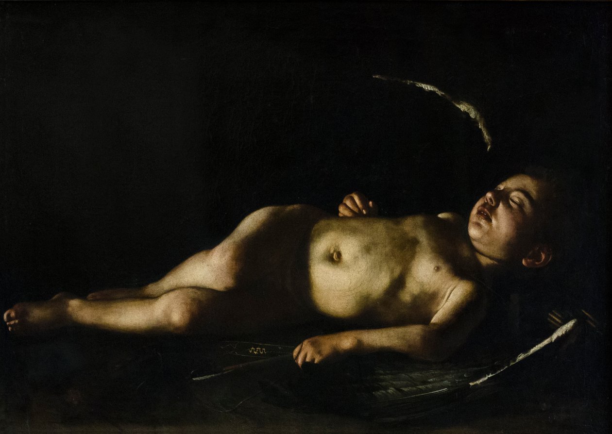 Nukkuva Amor od Michelangelo Merisi da Caravaggio