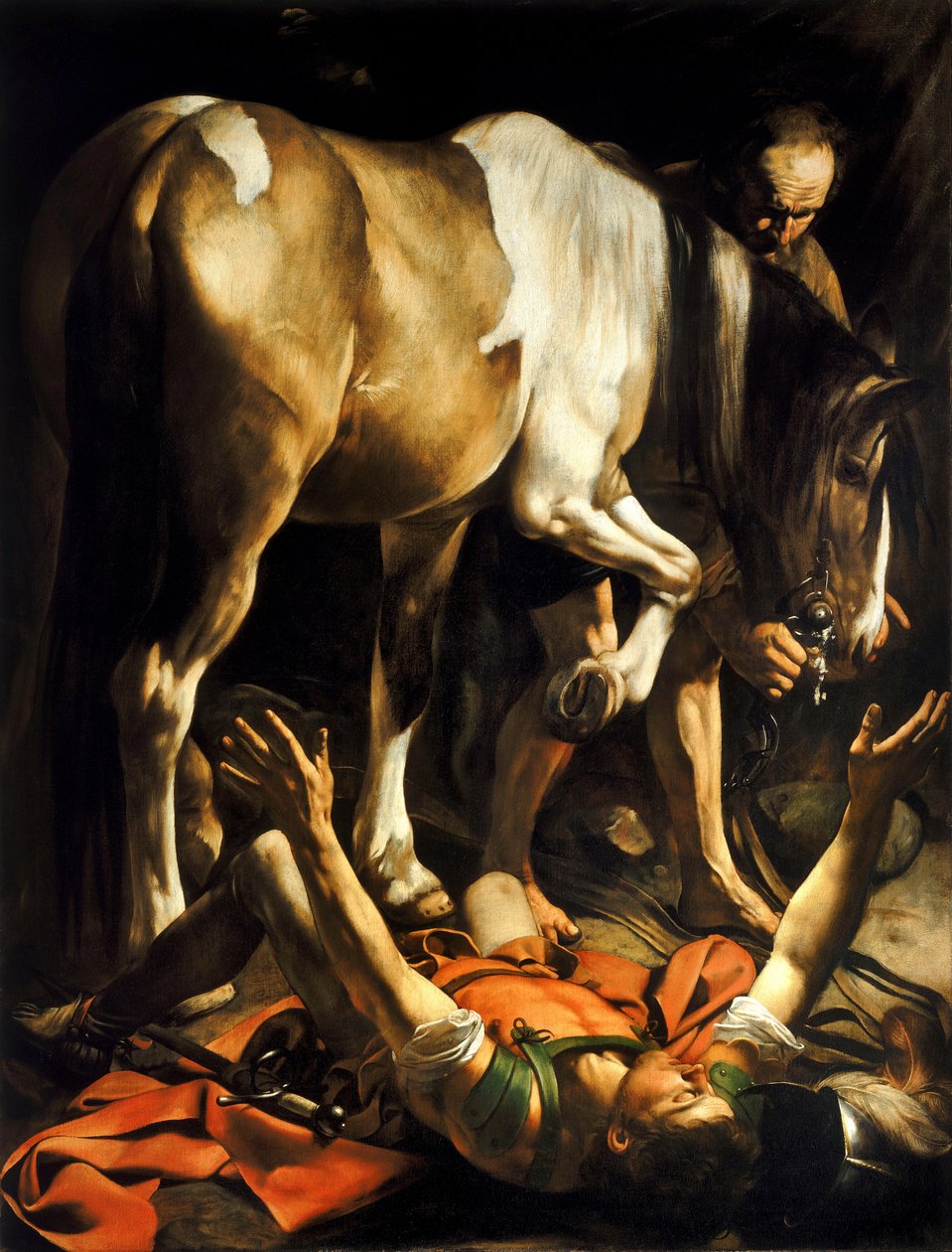 Obrácení sv. Pavla od Michelangelo Merisi da Caravaggio