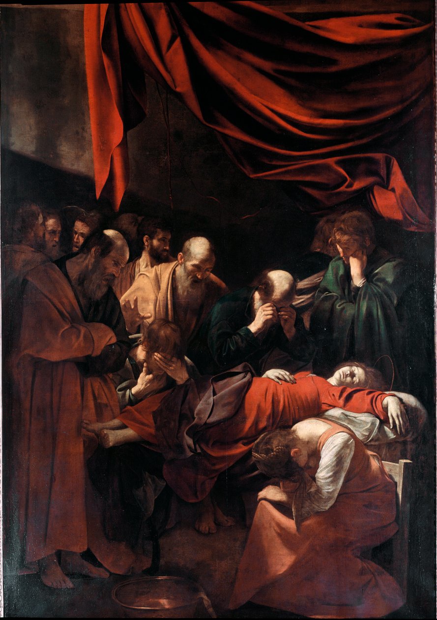 Smrt Panny od Michelangelo Merisi da Caravaggio