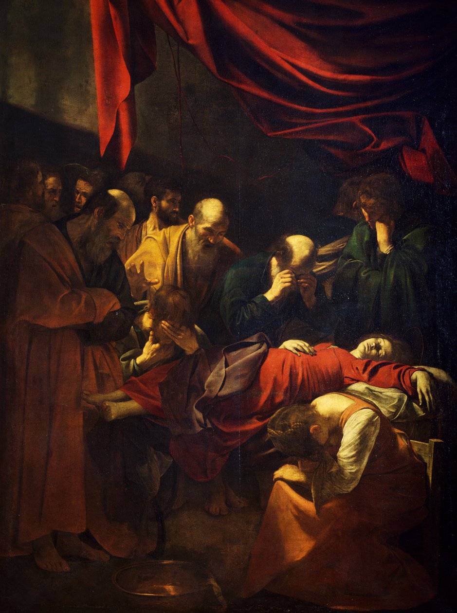 Smrt Panny od Michelangelo Merisi da Caravaggio