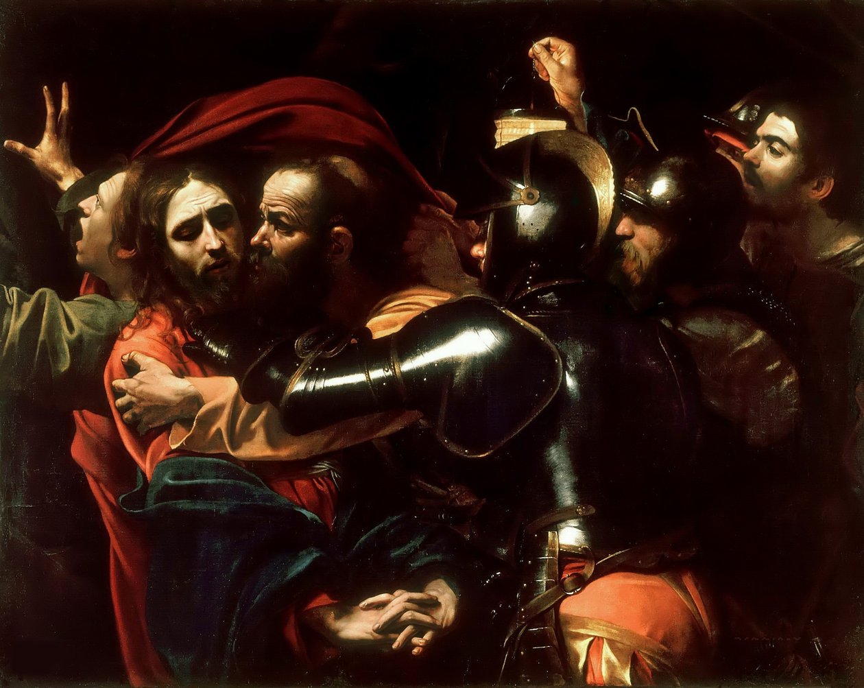 Přijetí Krista od Michelangelo Merisi da Caravaggio