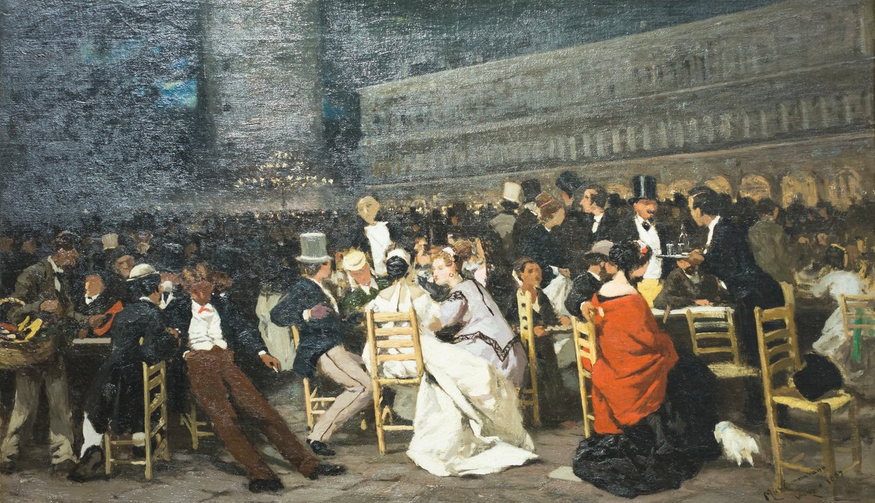 náměstí svatého Marka od Michele Cammarano