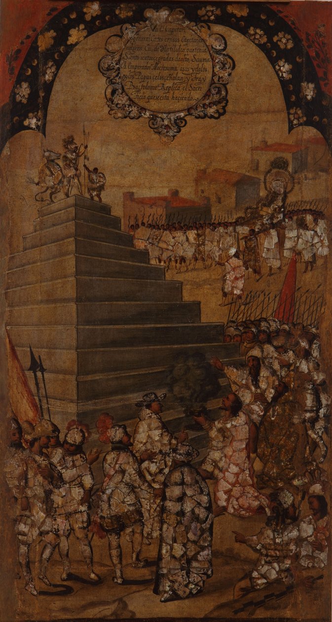 Dobytí Mexika. Tabulka XIII od Miguel Gonzales