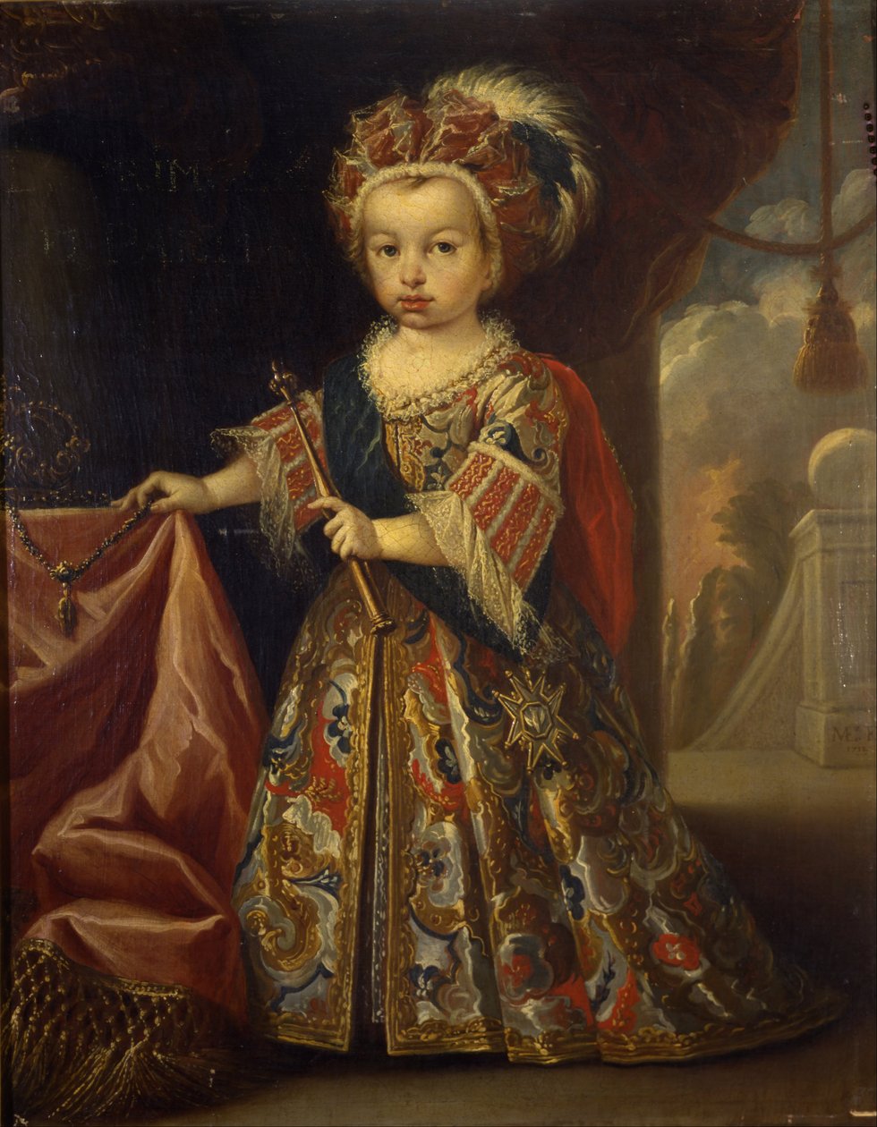 Luis I., španělský princ od Miguel Jacinto Meléndez