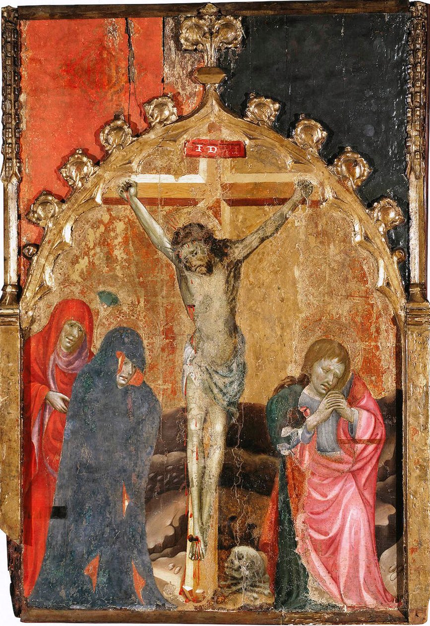 Ukřižování, 1400. od Miguel de Alcanyis