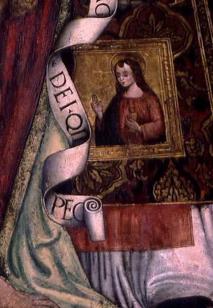 Detail z Lukarevic triptychu od Mihajlo Hamzic