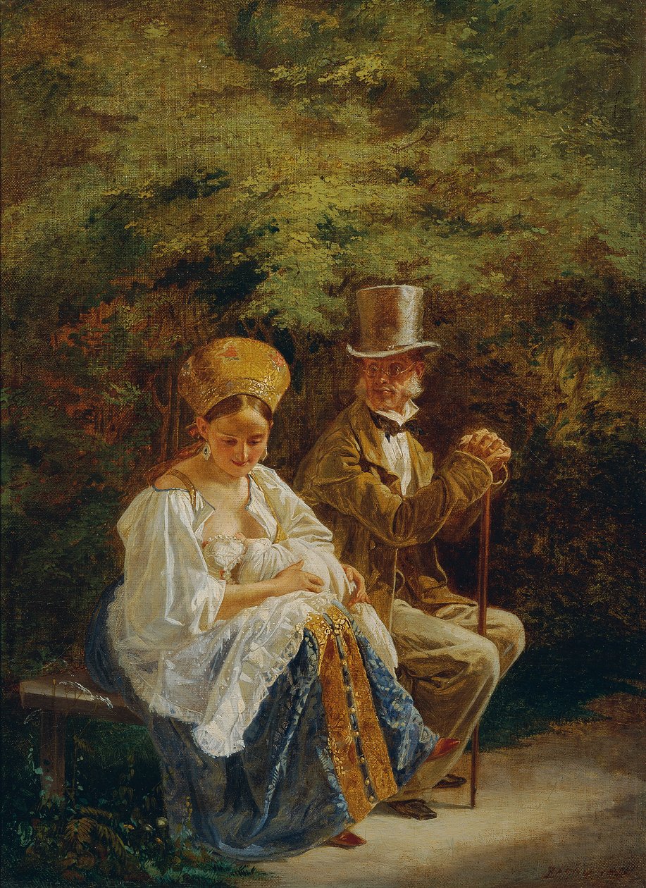Starý Hagestolz od Mihaly von Zichy