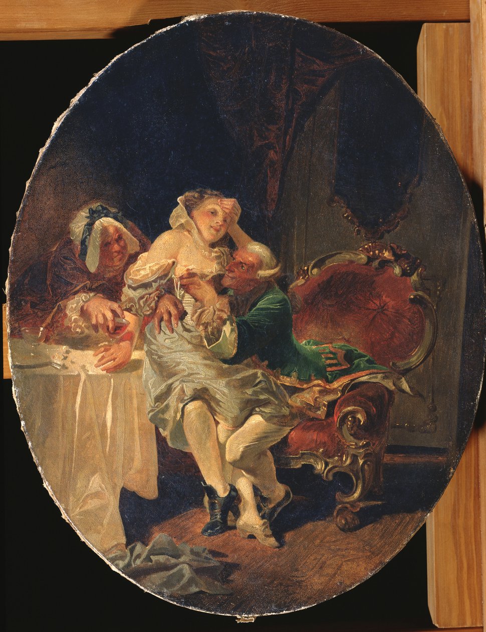 Svůdce, 1891 od Mihaly von Zichy