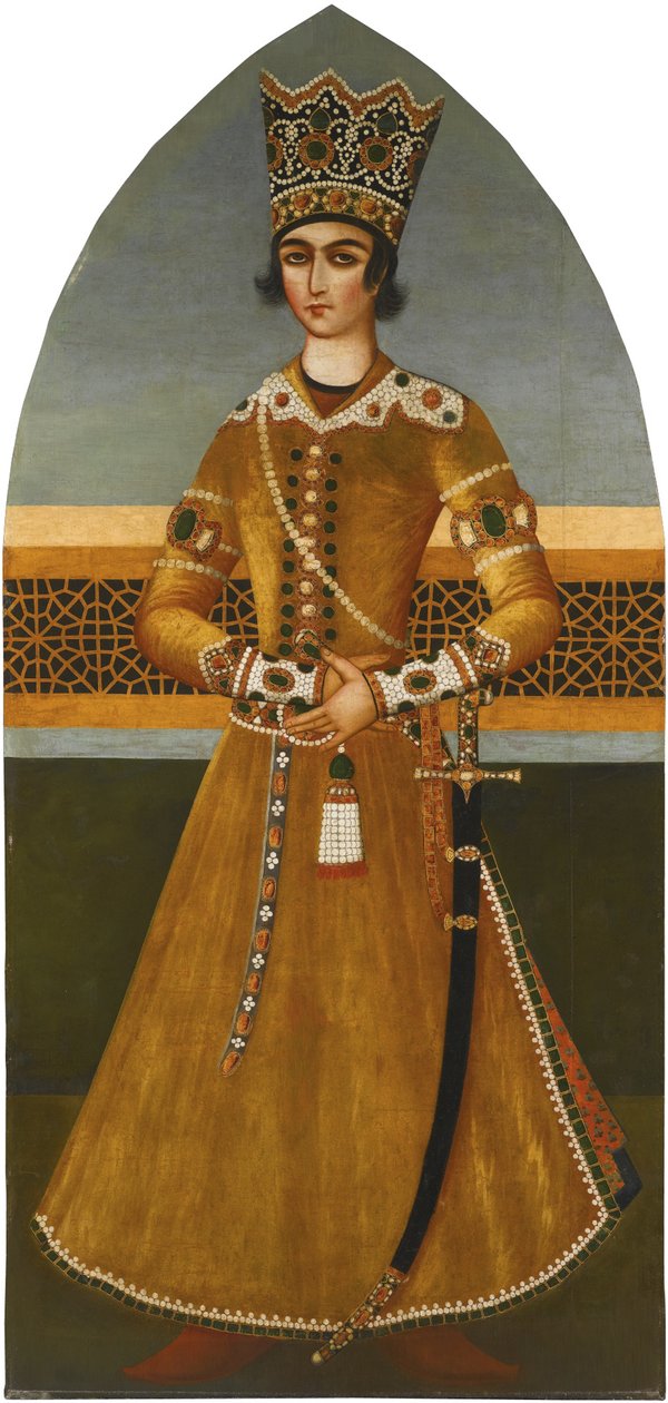 Portrét prince Abbáse Mirzy od Mihr Ali